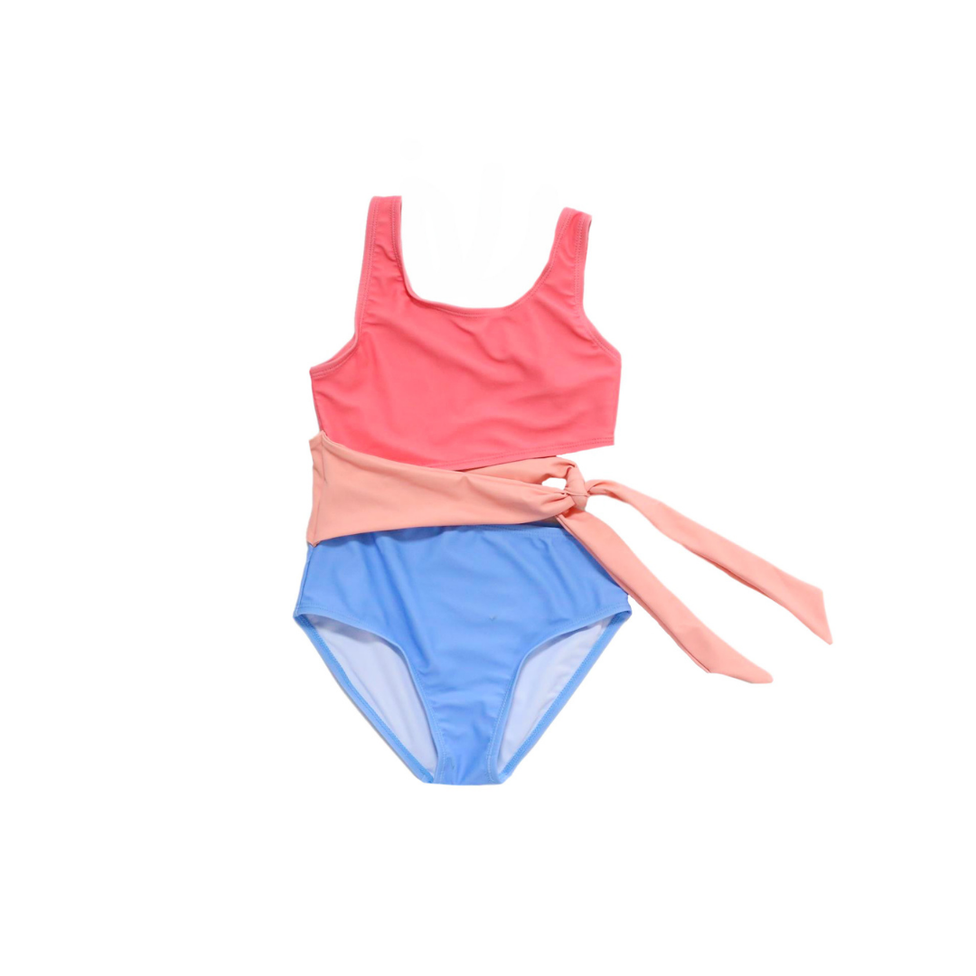 Blueberry Bay One Piece Swimsuit - Seaside Sparrow – Casp Baby