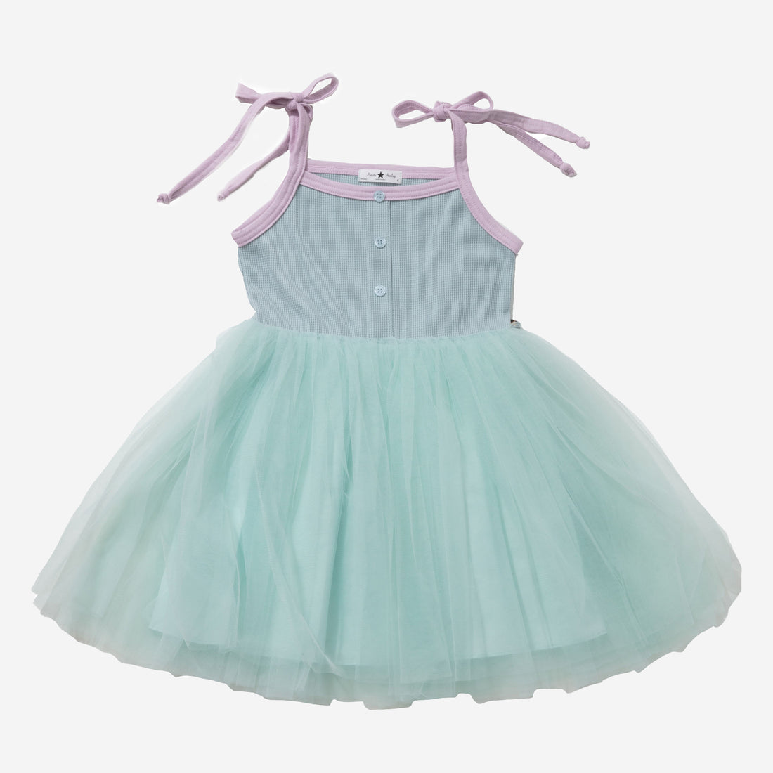 Petitie Hailey Waffle Tutu Dress - Mint Casp Baby Mommy & Me Boutique Petitie Hailey Waffle Tutu Dress - Mint Casp Baby Mommy & Me Boutique