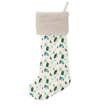 Kickee Pants Quilted Stocking - Natural Chairlift / Iceberg Icicles