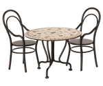 Maileg Dining Table with 2 Chairs