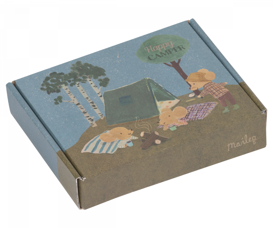 tent mouse Maileg Single Tent Mouse – Casp Baby Mommy & Me Boutique