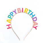 Great Pretenders Multi-Color Happy Birthday Headband