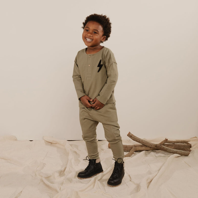 Rylee + Cru Kalen Pant - Pewter
