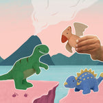 Olli Ella Holdie Prehistoric Dinosaur Set
