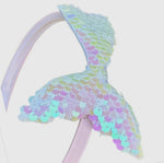 Mermaid Sequin Headband - Light Pink