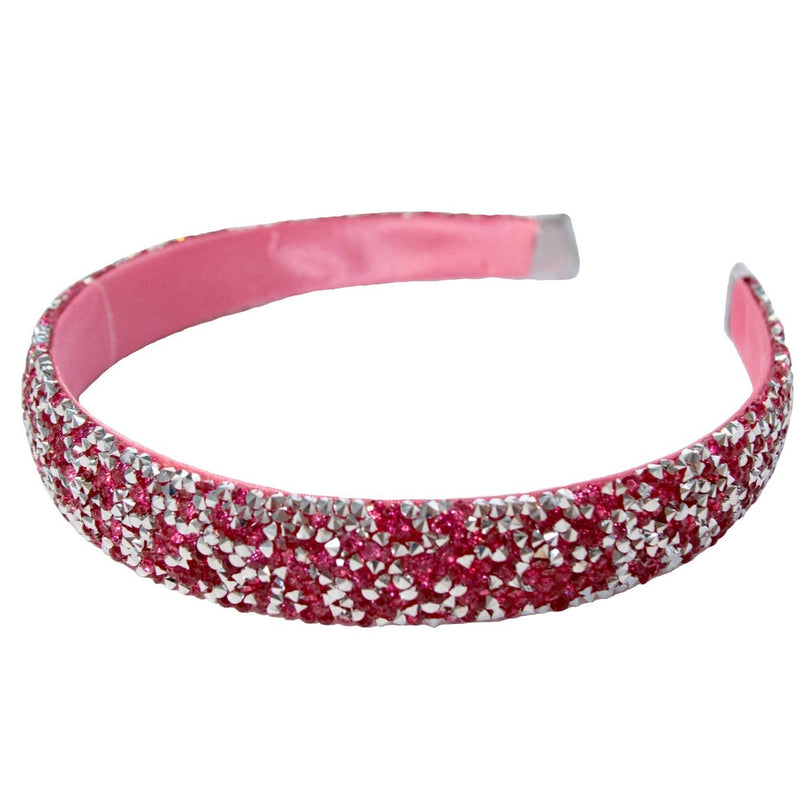Great Pretenders Gummy Glitter Headband - Hot Pink