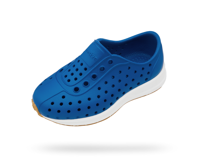 Native Shoes Child Robbie Sugarlite Victoria Blue Shell White