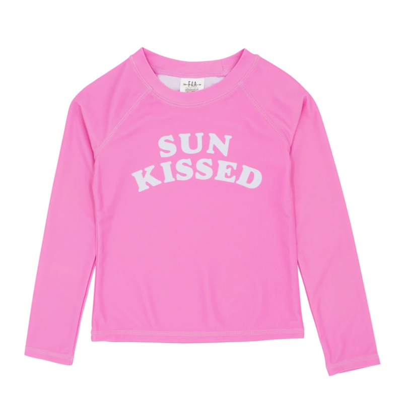 Feather 4 Arrow Sun Kissed Rash Top - Prism Pink