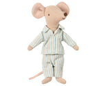 Maileg Big Brother Mouse in Box - Pajamas