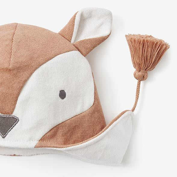 Elegant Baby Fox Aviator Knit Baby Hat