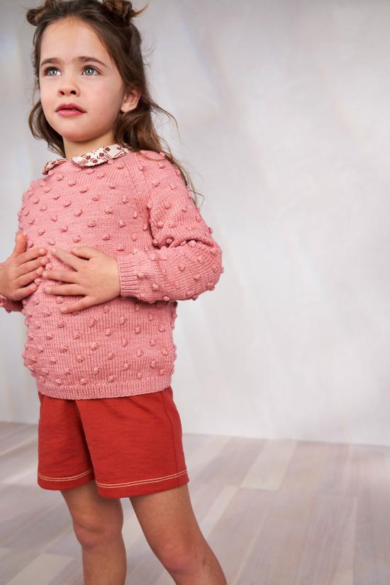 Misha & Puff Summer Popcorn Sweater   Rose Blush – Casp Baby Mommy
