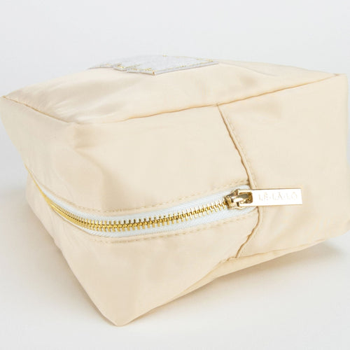 LeLaLo Nylon Travel Bag - Mini Ivory