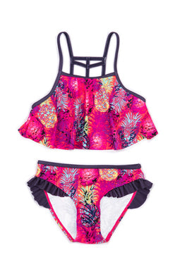 Appaman Hermosa Bikini Set - Neon Pineapples