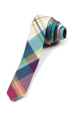 Appaman Tie - Orchid Plaid