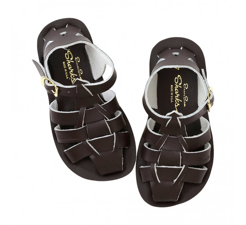 Sun San Saltwater Sandals Shark - Brown