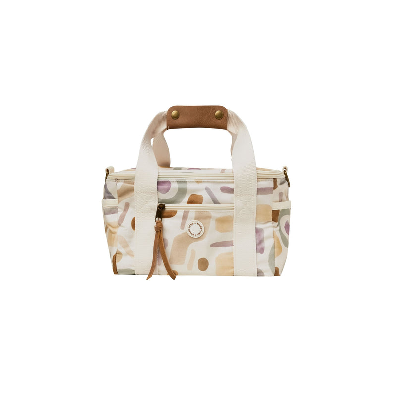Rylee + Cru Cooler Bag - Natural Abstract