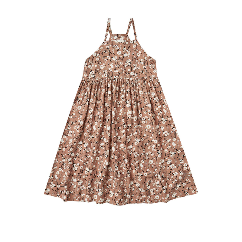 Rylee + Cru Ava Dress - Terracotta Dahlia