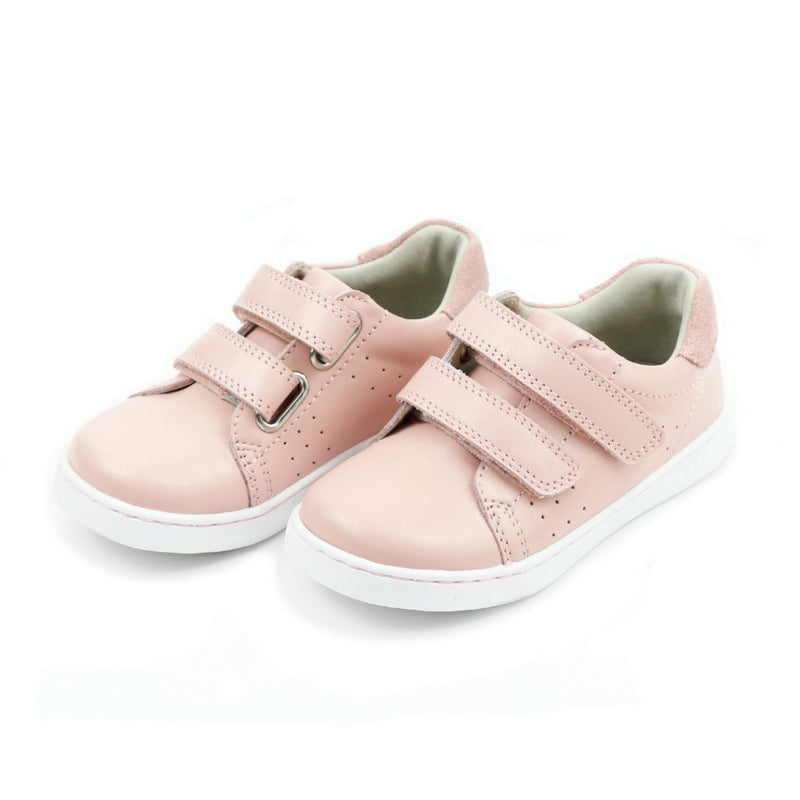 L'Amour Kenzie Double Velcro Sneaker - Pink
