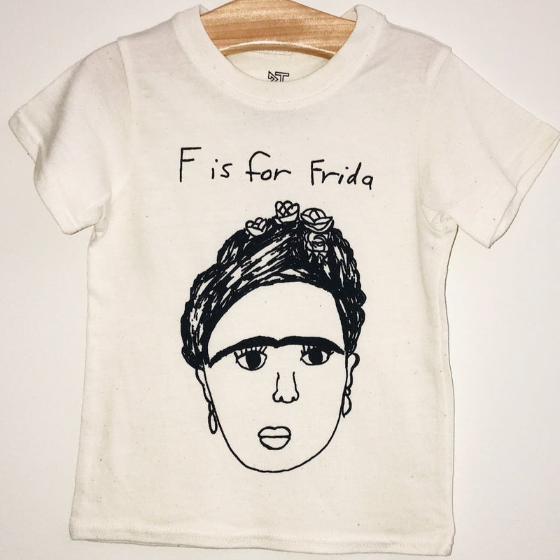 Anchors-N-Asteroids Tee - F is for Frida Natural