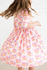 Mila & Rose Love Ya Mean Ut 3/4 Sleeve Pocket Twirl Dress