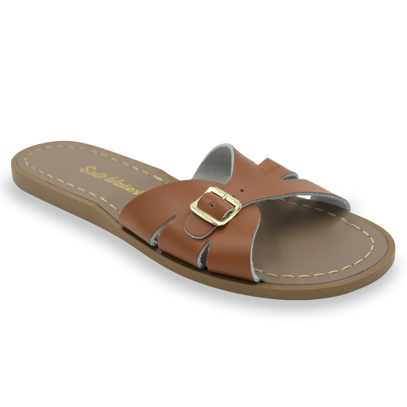 Sun San Saltwater Sandals - Classic Slides in Tan
