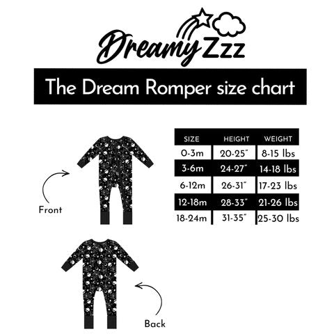 Dream Big Little Co. Unicorn Christmas Dream Romper