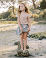 Rylee + Cru Mini Skirt - Sea Stripe