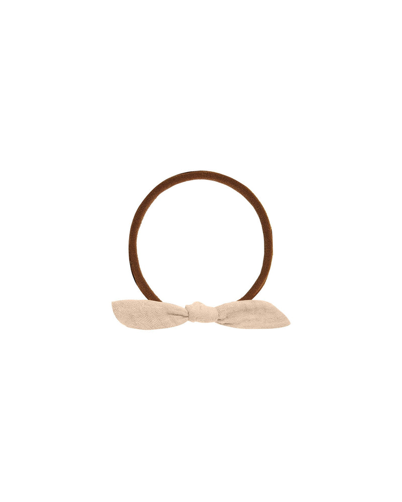Rylee + Cru Little Knot Headband - Shell