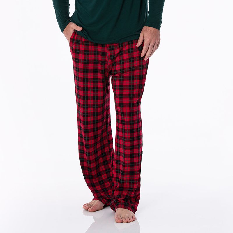 Kickee Pants Men's Pajama Pants - Anniversary Plaid