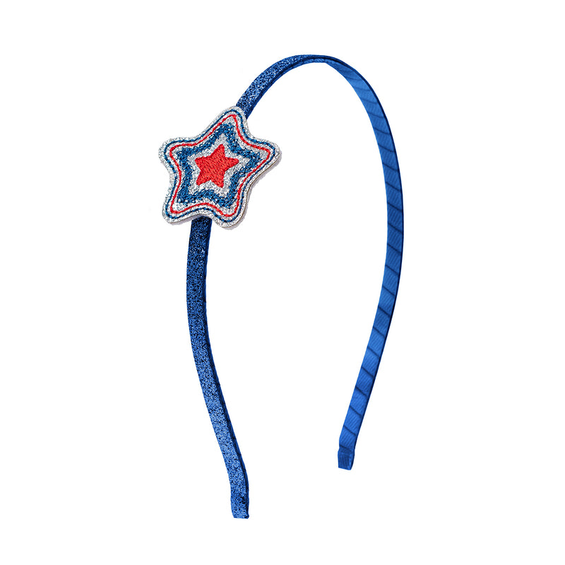 Sweet Wink Hard Headband - Sparkle Star
