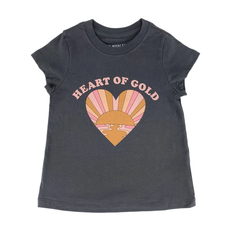 Tiny Whales Crew Neck - Heart of Gold
