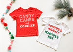 Brokedown Candy Cane & Cookies in Red