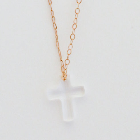 Enewton Design Crystal Cross Kids Necklace
