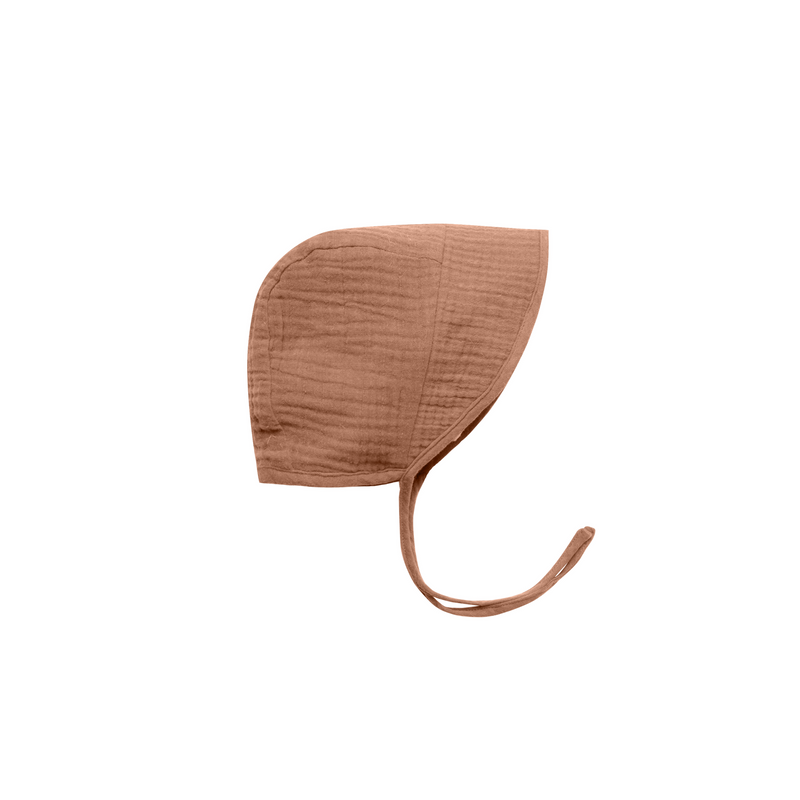 Rylee + Cru Brimmed Bonnet - Terracotta