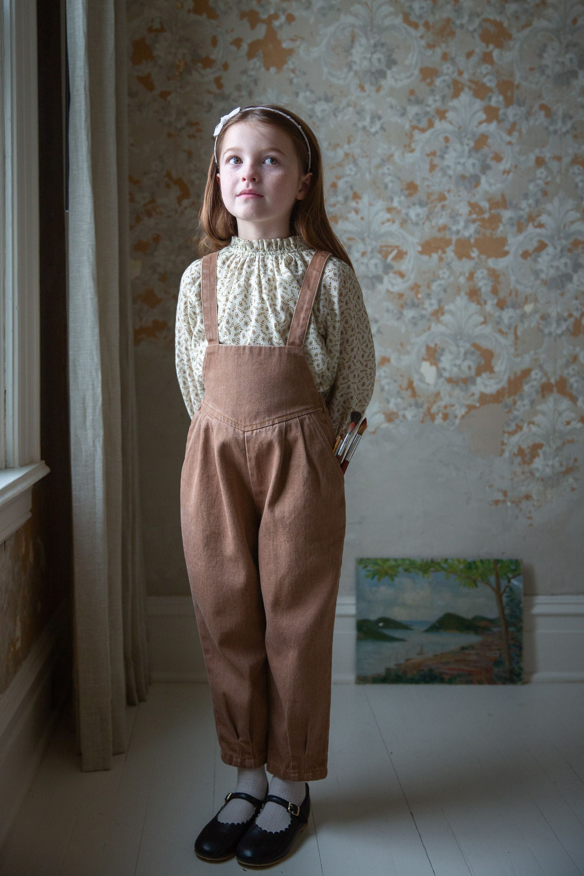 Soor Ploom Ramona Blouse - Twig & Vine on Old Gold