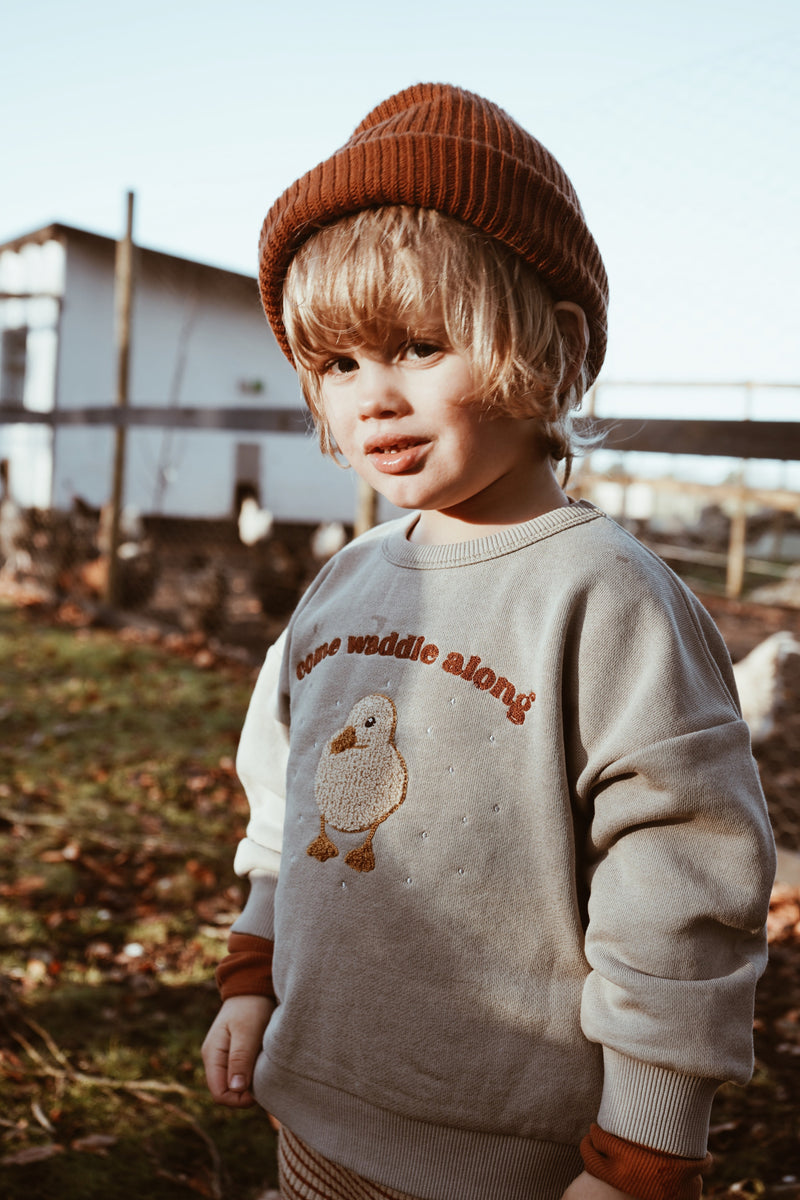 Konges Slojd Lou Sweatshirt - Dried Sage – Casp Baby Mommy & Me Boutique