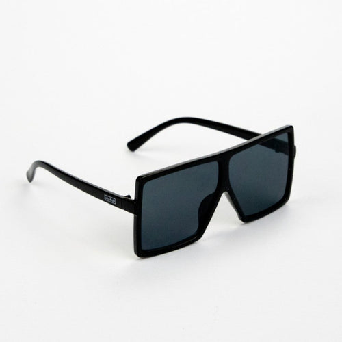 LeLaLo Oversized LA Sunglasses - Black Ladies