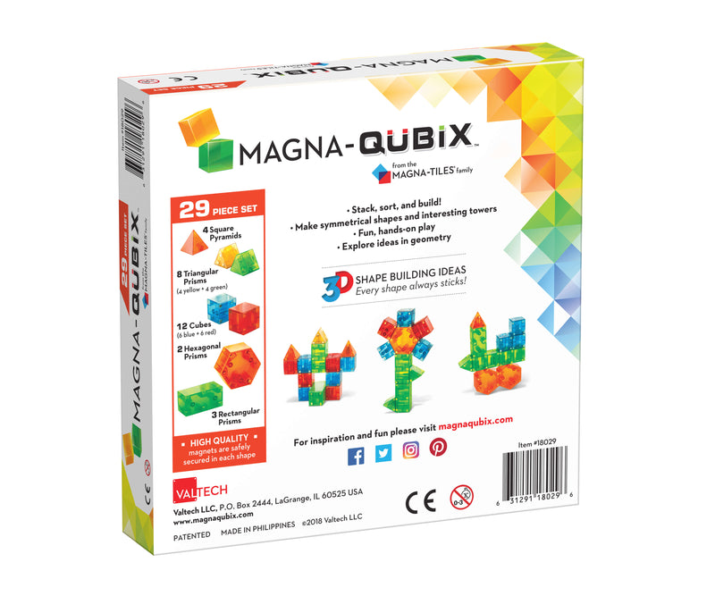 Magna-Tiles Quibix 29 Piece Set