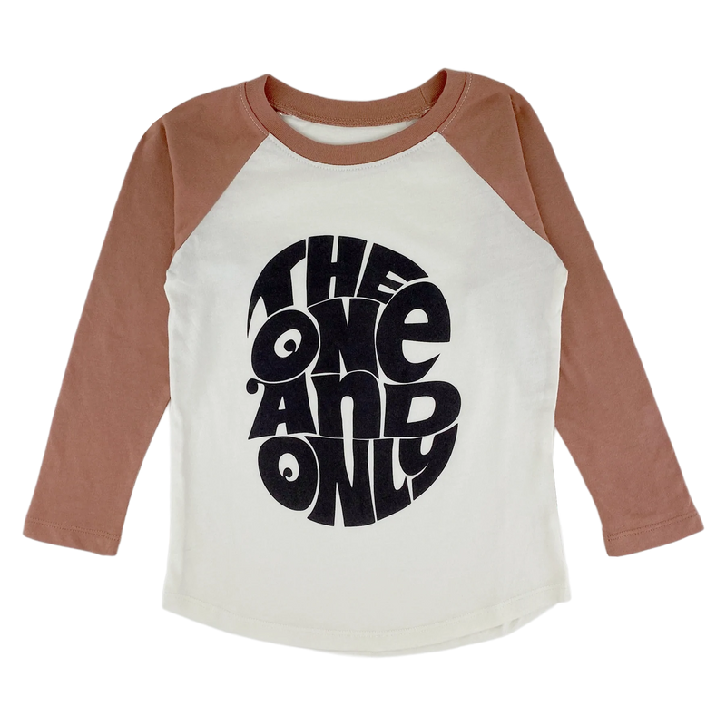 Tiny Whales Long Sleeve Raglan Tee - One and Only