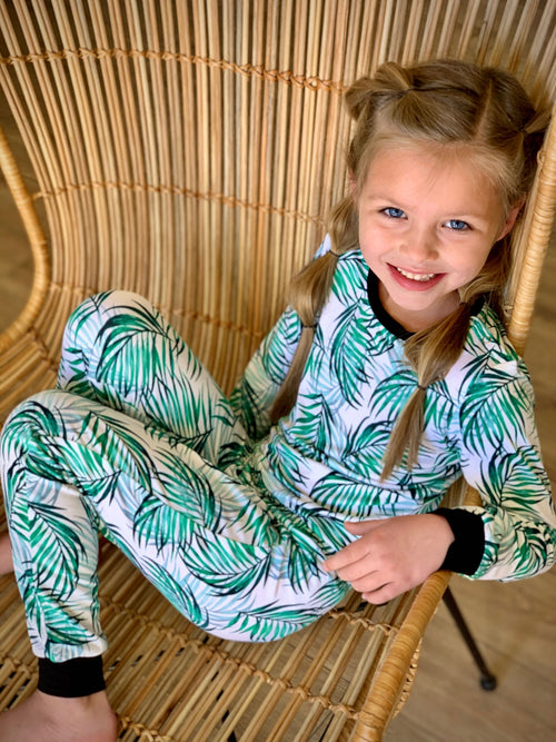 Kozi & Co Long Sleeve Pajama Set - The Palmer