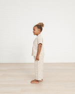 Rylee + Cru Garden Outline Pajama Set - Ivory