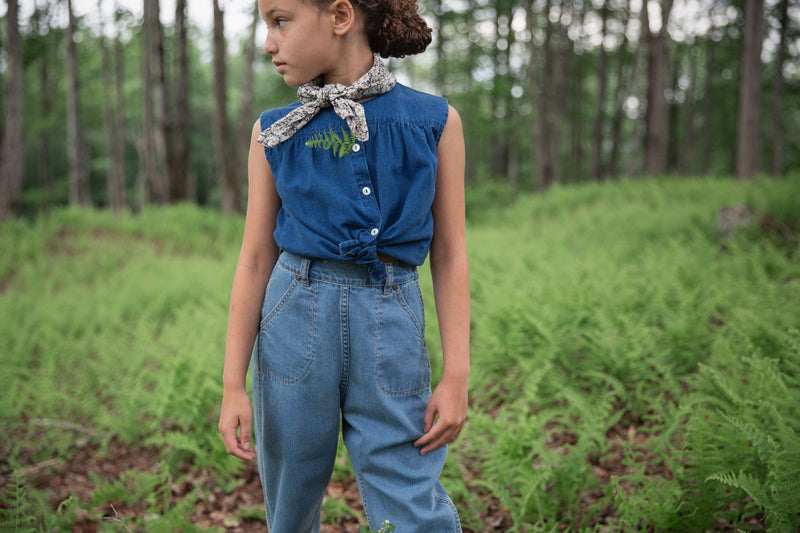 soor ploom Retro Jean sequoia denim