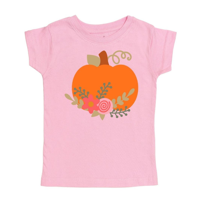 Sweet Wink T-Shirt - Pumpkin Flower