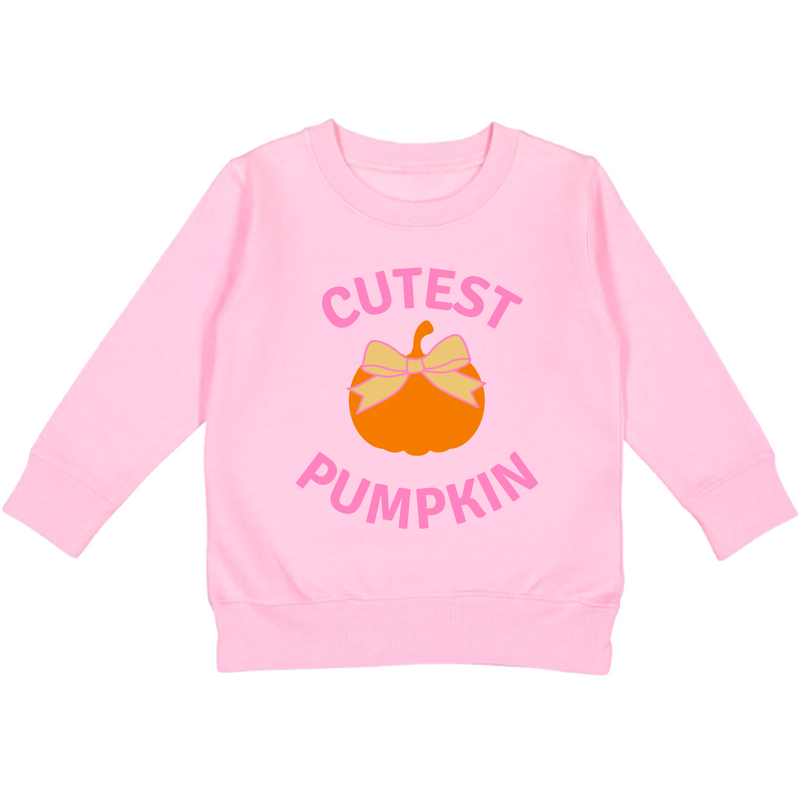 Sweet Wink Sweatshirt - Cutest Pumpkin
