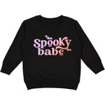 Sweet Wink Sweatshirt - Spooky Babe