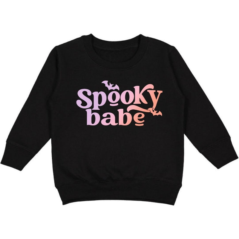 Sweet Wink Sweatshirt - Spooky Babe