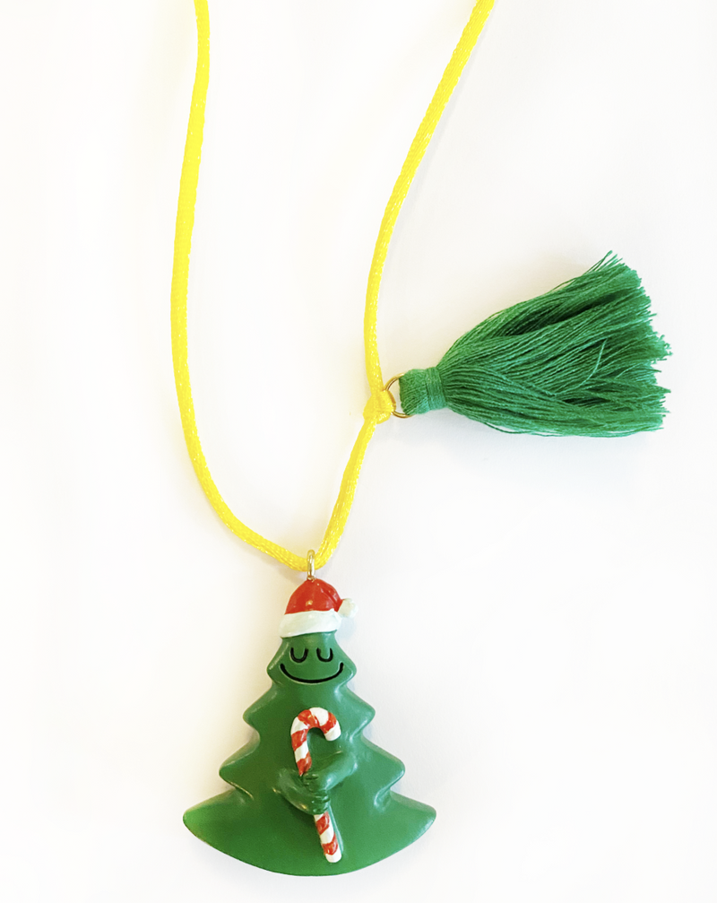 Gunner & Lux Holiday Tree Necklace