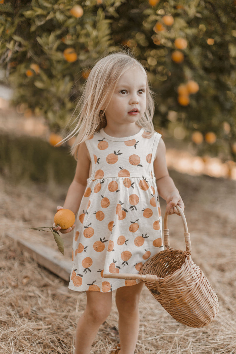 rylee and cru orange dress Rylee + Cru Layla Dress