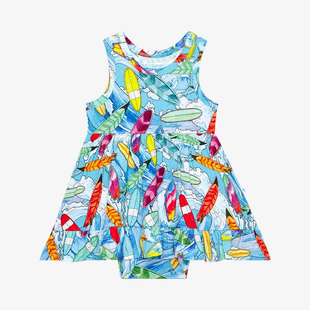 posh peanut dress Posh Peanut Racerback Twirl Bodysuit Dress