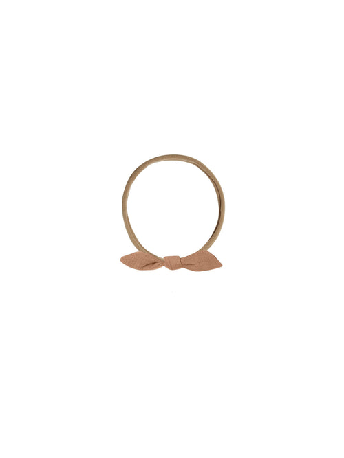 Quincy Mae Little Knot Headband - Clay